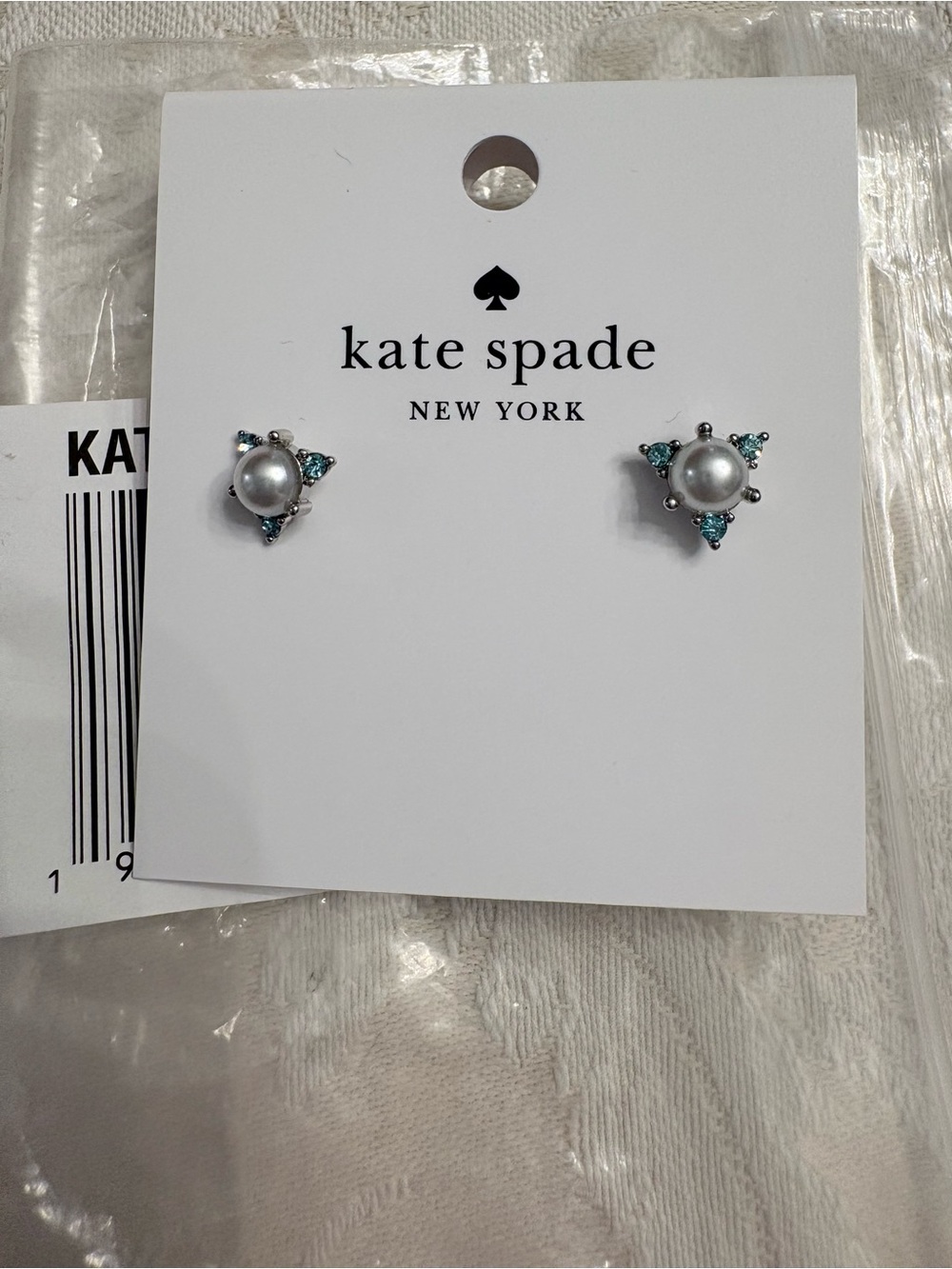Kate Spade “Your a Gem” stud Earrings - NWT